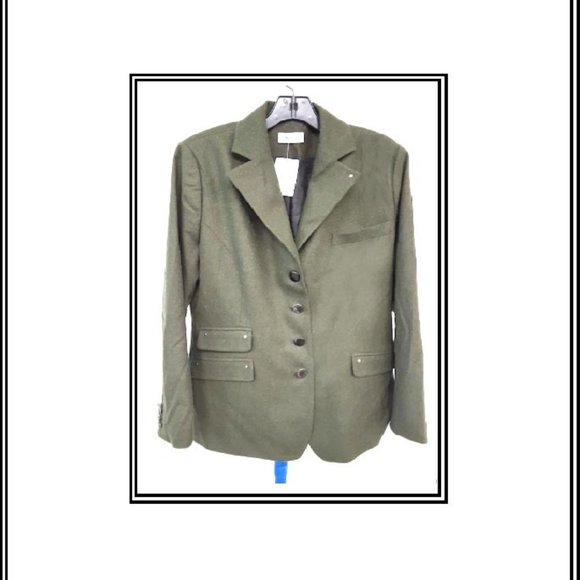 New High End Fashionable Beau Souci Wool Jacket, France